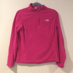 Hot Pink North Face Fleece